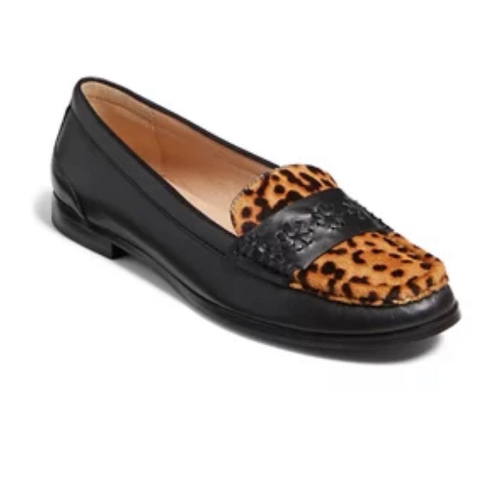 JACK ROGERS REMY HAIRCALF LOAFERS